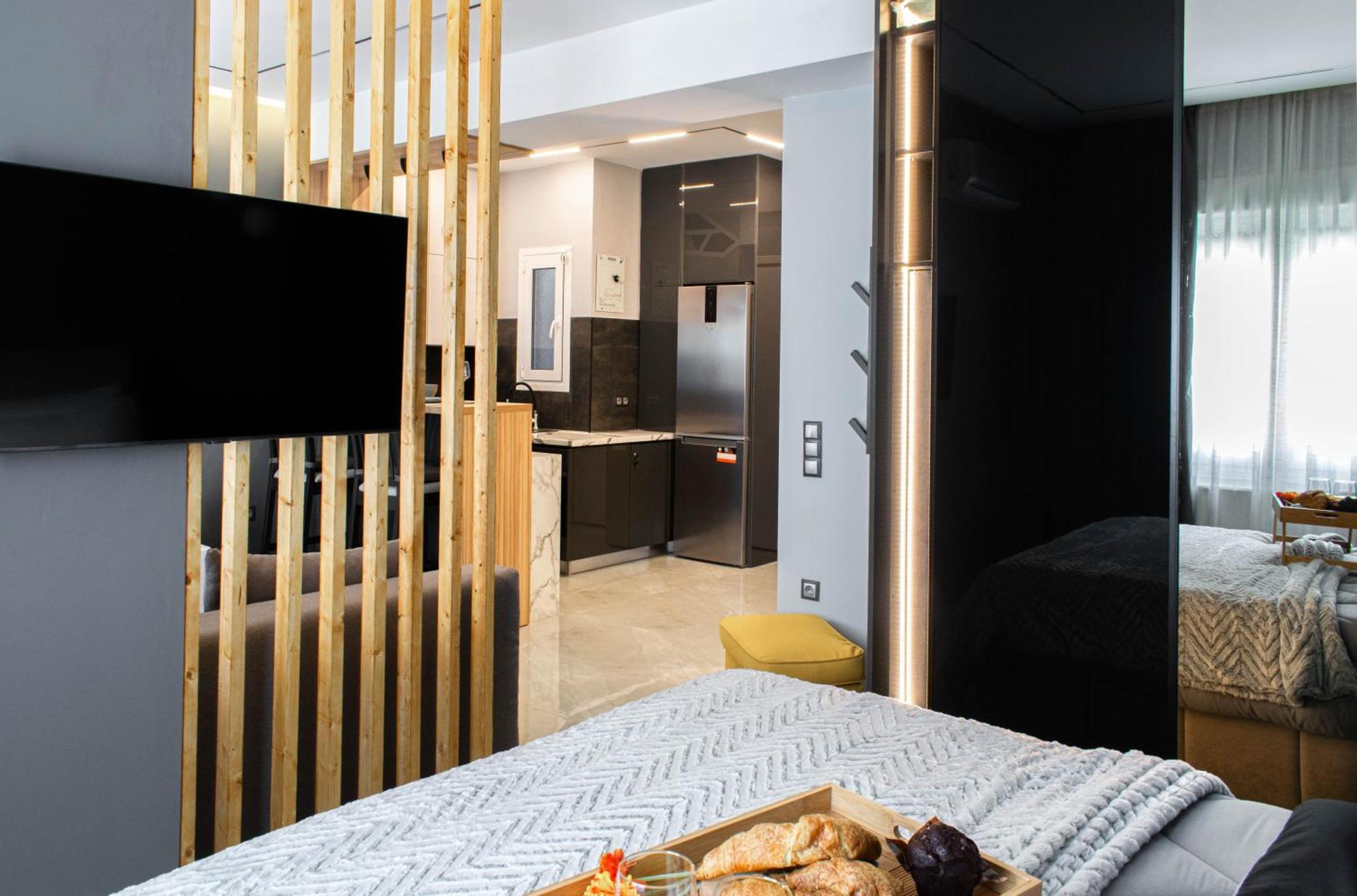 Aether - Modern & Luxe With 65 Tv By Tt Apartment Athens